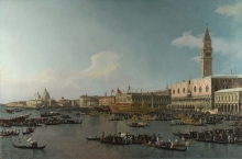 212/canaletto - the basin of san marco on ascension day